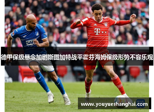 德甲保级悬念加剧斯图加特战平霍芬海姆保级形势不容乐观